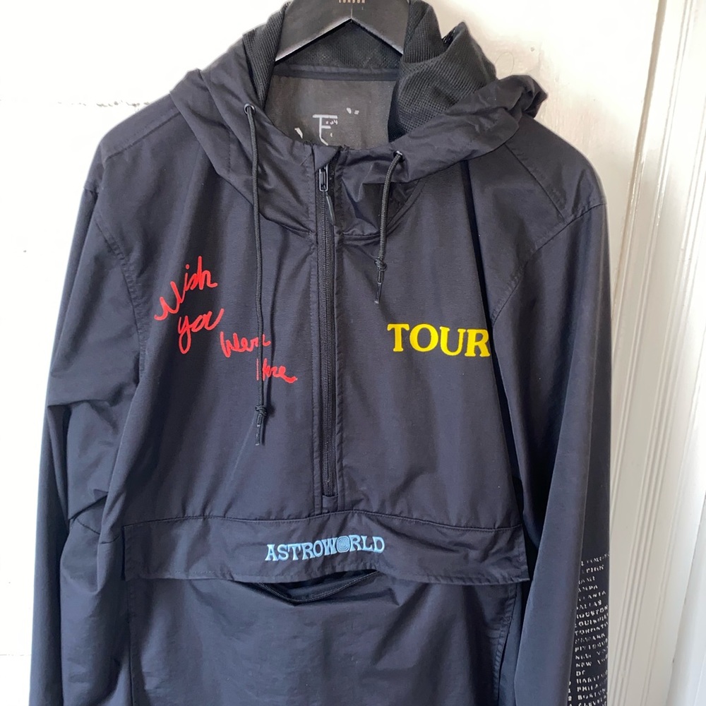 Travis Scott No Bystanders Windbreaker